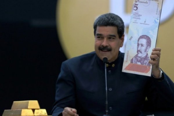 Maduro venderá 15 toneladas de oro a Emiratos Árabes por efectivo reduciendo a mínimos reservas