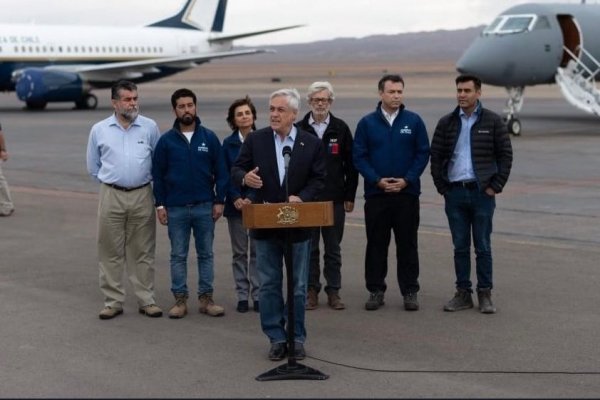 <p>Piñera compromete que desde mañana funcionarán normalmente las minas de Chuquicamata, Ministro Hales y El Abra</p>