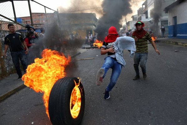 Fuertes incidentes en la frontera de Venezuela