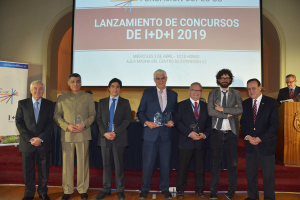 Con alusiones cruzadas al gasto en I+D, Fundación Copec-UC lanzó concursos de innovación aplicada 2019