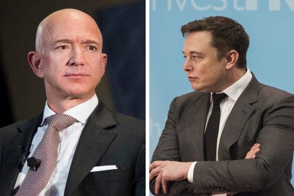 Millonaria rivalidad: Elon Musk se burla del dueño de Amazon a través de Twitter