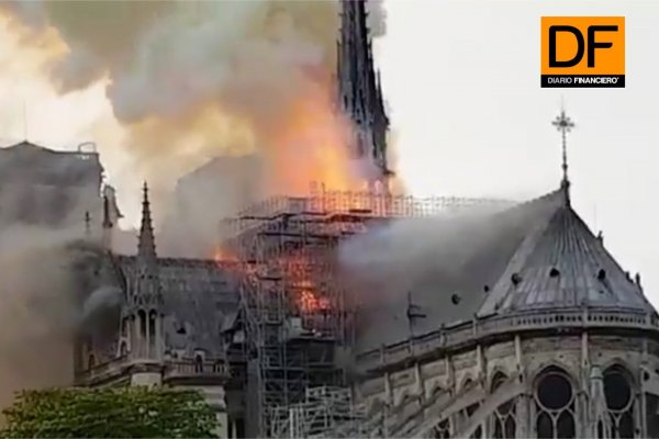 Ahora en DF: Incendio en Notre Dame de París