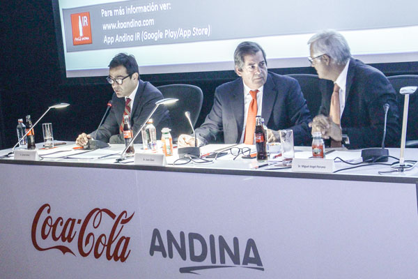 Planes de inversión de Embonor y Embotelladora Andina sumarán US$ 270 millones este año