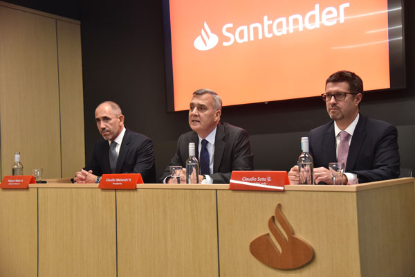 Santander instalará red de adquirencia a inicios de 2020