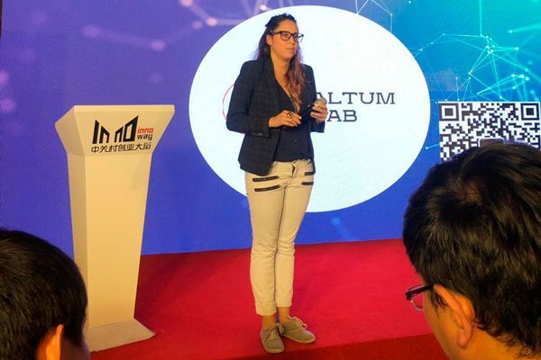 <p>La emprendedora tras el algoritmo que optimiza la producción de harina de pescado</p>