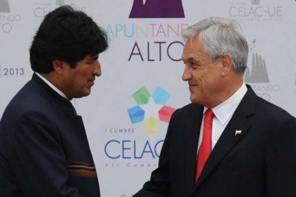 Evo Morales agradece a Piñera operación de rescate de los obreros bolivianos atrapados en la Mina San José