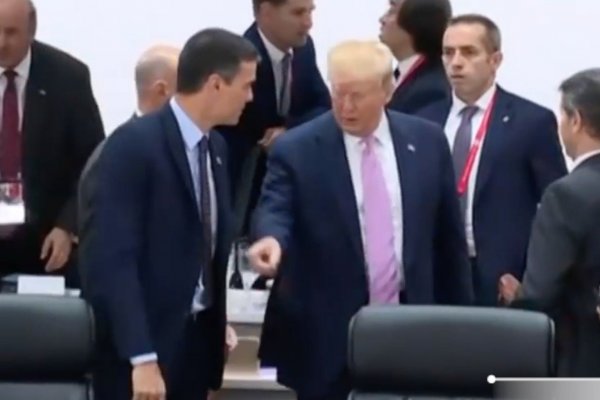 <p>Ahora en DF: Trump manda a sentar Sánchez en plena cumbre del G20</p>