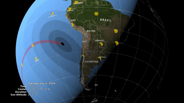 Región del Coquimbo recibe masiva ola de astroturistas que observarán el eclipse: se esperan 350 mil visitantes en la zona