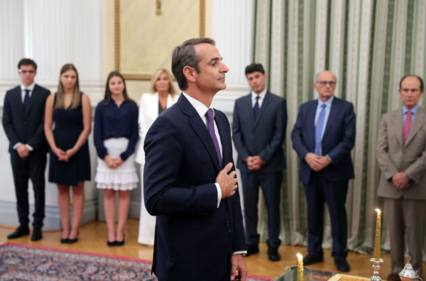 Kyriakos Mitsotakis inicia el largo camino para devolver a Grecia al crecimiento