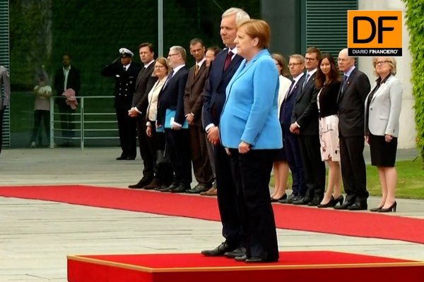 <p>Ahora en DF: Aumenta la preocupación por la salud de Merkel tras nuevo episodio de temblores</p>