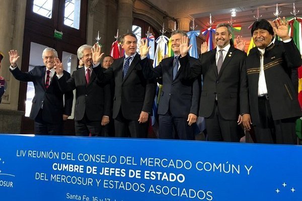 Integración energética, dinamizar el comercio y Mundial 2030 los énfasis de Piñera en Mercosur