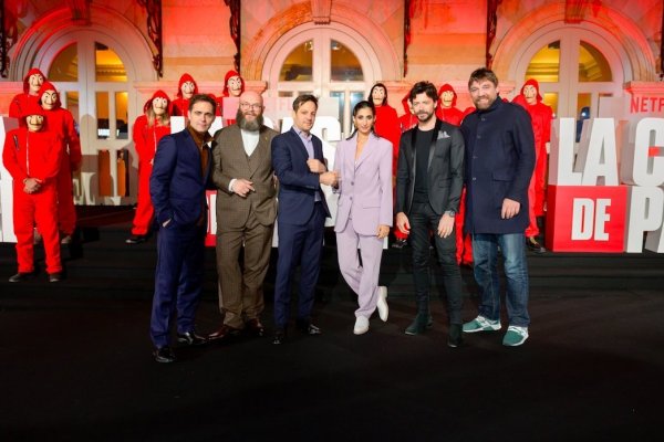 La Casa de Papel 3 se toma Bogotá horas antes de su estreno mundial