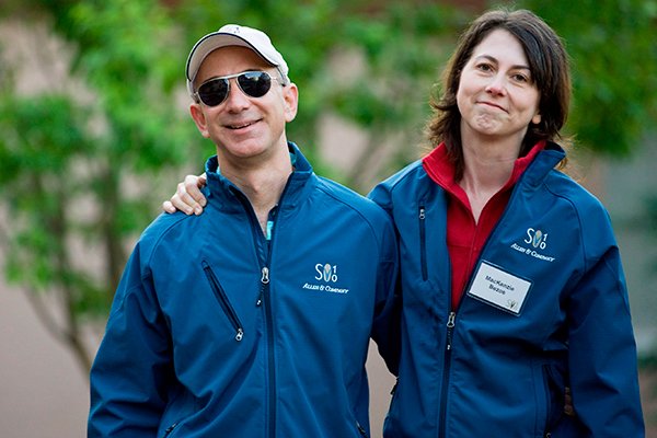 Los millonarios divorcios en EEUU y el de US$40.000 millones de Bezos