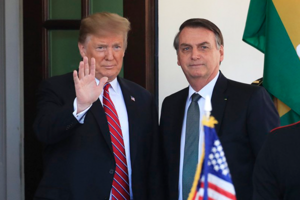 En Brasil aseguran que Bolsonaro le sugirió a Trump ir a Argentina antes de las elecciones para respaldar a Macri