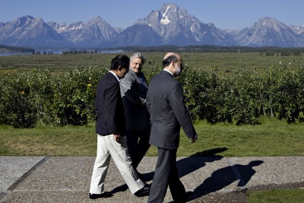 Banqueros centrales replantean todo en Jackson Hole