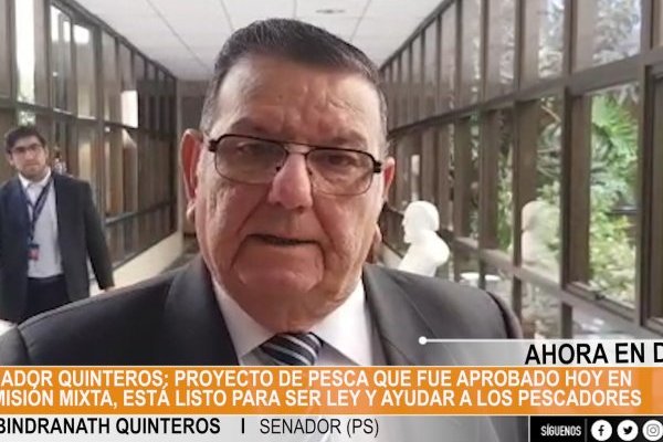<p>Ahora en DF: Proyecto de pesca que fue aprobado hoy en comisión mixta, está listo para ser ley</p>