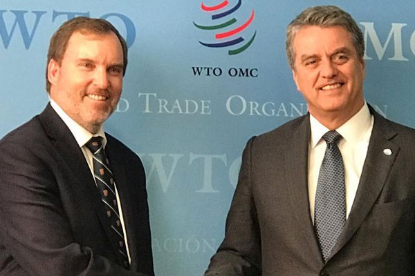 Empresarios de APEC visitan Ginebra para entregar apoyo a la OMC