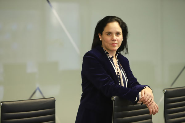 <p>Carolina Grünwald, economista jefe de Banchile.</p>