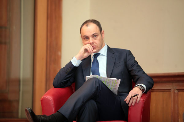 <p>El presidente de BHP Minerals Americas, Daniel Malchuk. Foto: Rodolfo Jara</p>