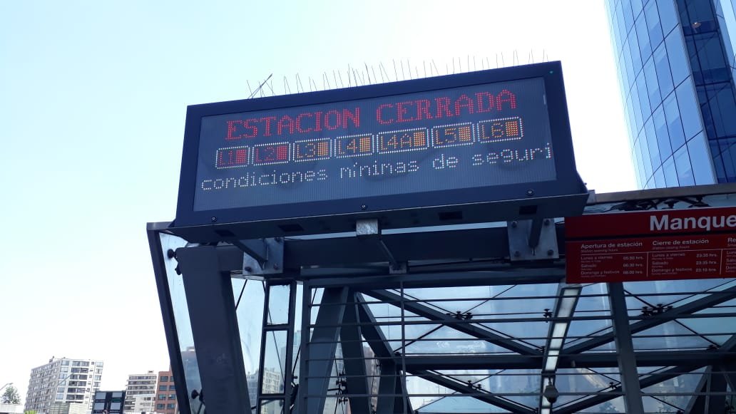 <p>Línea 1 del Metro está funcionando con 18 trabajadores</p>