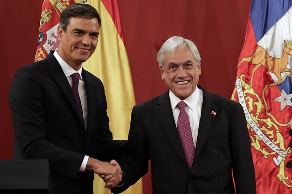 Piñera anuncia que presidente de España ofrece Madrid para realizar COP25