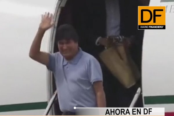 <p>Ahora en DF: Evo Morales llega en un avión oficial a México, país al que pidió asilo</p>