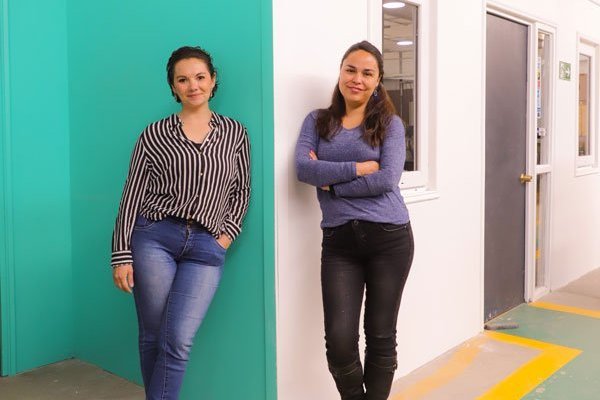 Las químicas chilenas que innovan con pinturas hechas de plumavit