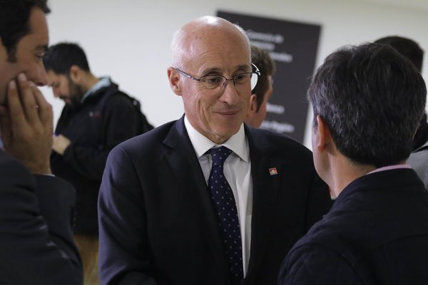 <p>El presidente de BancoEstado, Arturo Tagle. Foto: Agencia Uno </p>
