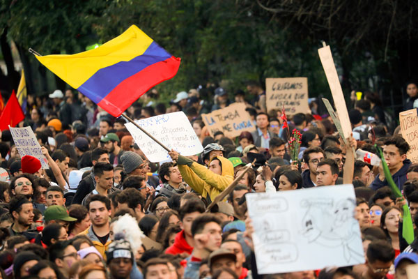 Colombia perdió US$ 43,6 millones en cinco días de protestas