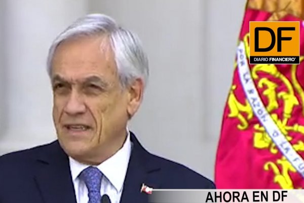 <p>Piñera desde La Moneda: “Llegó la hora de decir basta a la violencia”</p>