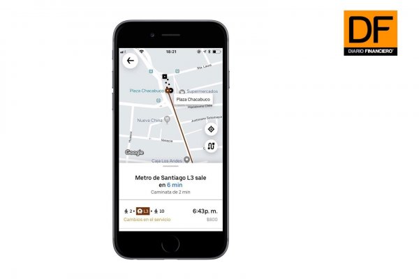 <p>Ahora en DF: Uber lanza función que permite conectarse al Transantiago desde la app</p>