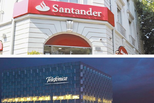 Santander y Telefónica se suman a compromisos