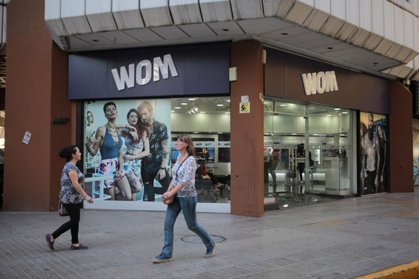 Wom lleva límites de espectro fijados por el TDLC a la Suprema
