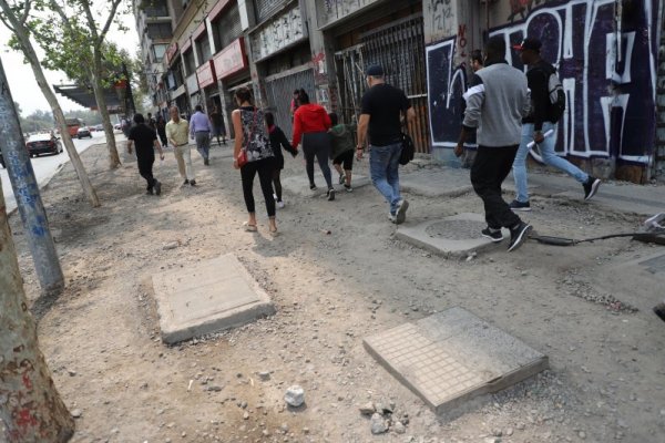 El drama de la Galería Plaza y su entorno.