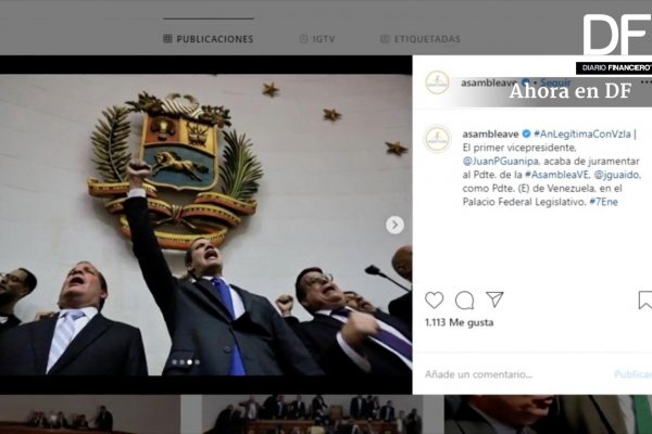 <p>Ahora en DF: Guaidó renueva como "presidente encargado" de Venezuela</p>