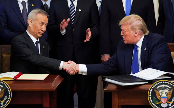 <p>El pacto no especifica si China removerá o no los aranceles de represalia a EEUU. Foto: Reuters</p>