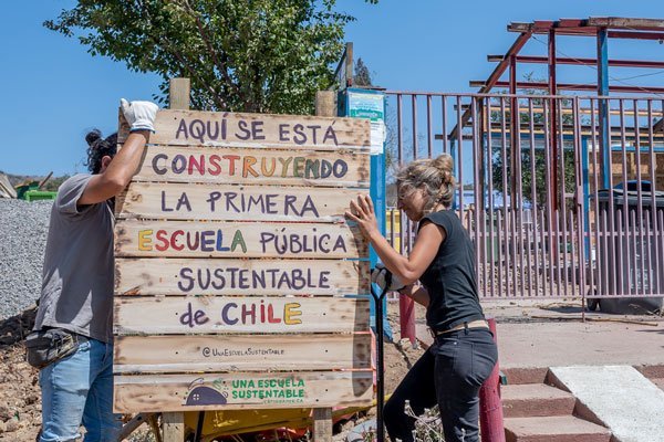 En marzo estará lista la primera escuela pública autosustentable de Chile