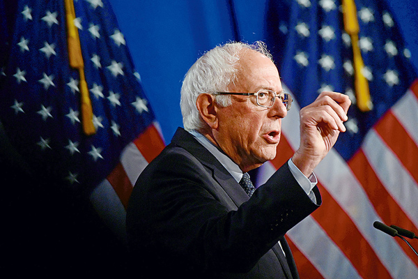Sanders se afirma entre demócratas para desafiar a Trump