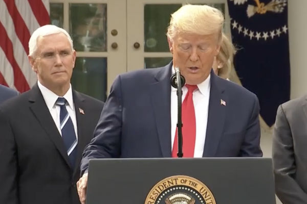 Trump declara emergencia nacional por coronavirus y liberará US$ 50 mil millones para enfrentar la emergencia