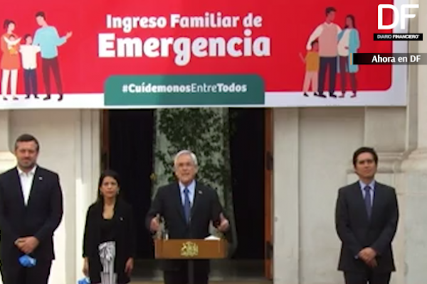 <p>Ahora en DF: Piñera anuncia medidas de protección para trabajadores independientes e informales</p>