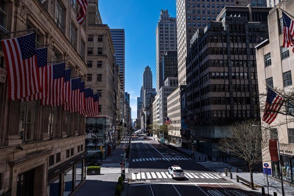 Nueva York en modo teletrabajo