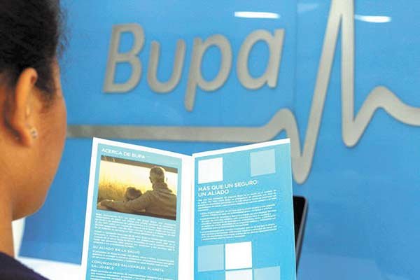 Bupa registra pérdidas por más de $ 1.000 millones a marzo