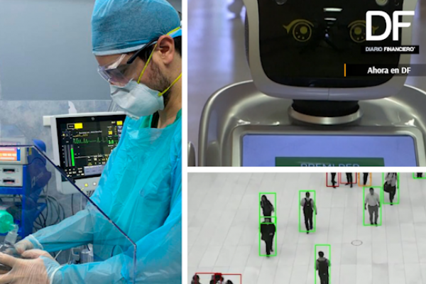 <p>Ahora en DF: Las tecnologías e innovaciones que se están utilizando en Chile para combatir la epidemia</p>