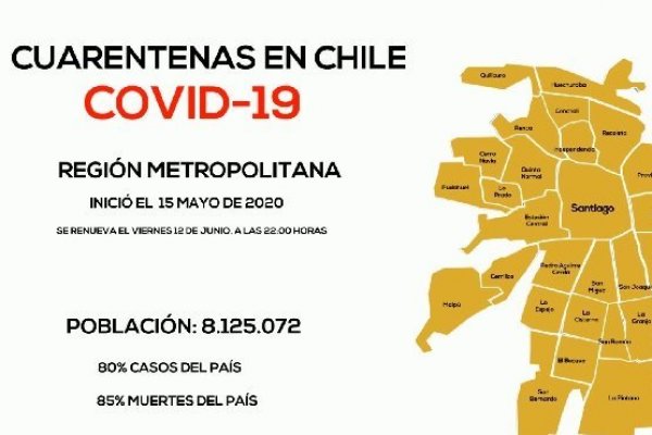 INTERACTIVO | Comunas que se suman a la cuarentena total en Chile