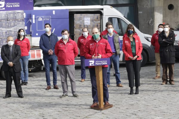 Gobierno entregará tres millones de cajas de alimentos en todo Chile en segunda etapa del plan
