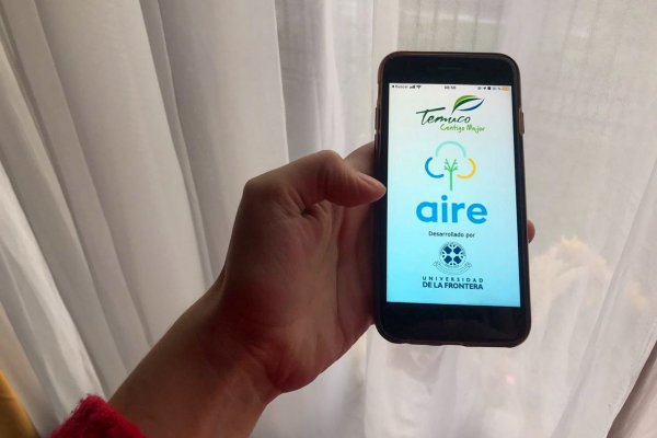Desarrollan app móvil con Internet de las Cosas para monitorear contaminación del aire en Temuco