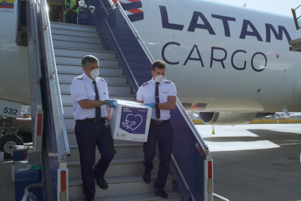 <p>El programa de Latam para transporte de insumos médicos y células madre en medio de la pandemia</p>