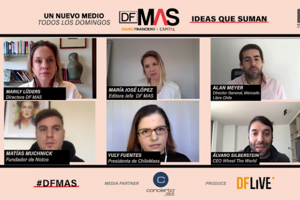 Mira el lanzamiento de DF MAS, el nuevo medio de comunicación de Diario Financiero y Capital