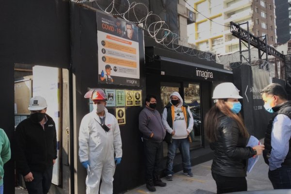 El día cero de una constructora para retomar las obras