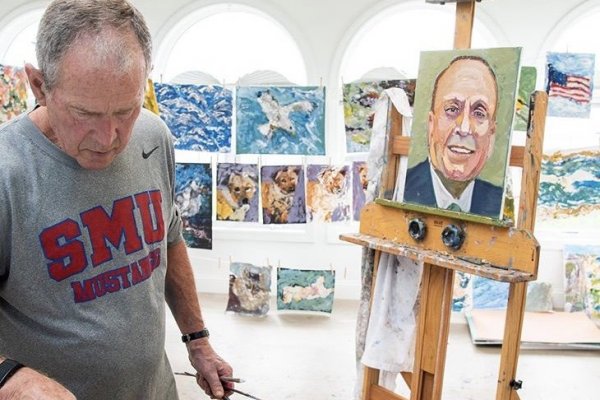 El arte de George W. Bush